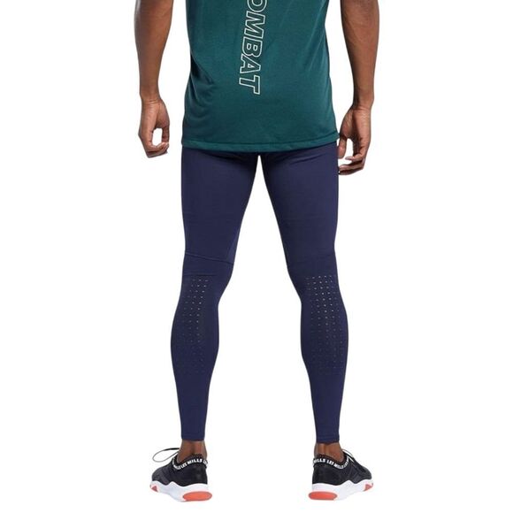 Reebok x Les Mills Men's Compression Leggings Sz M in blue - Picture 3 of 13